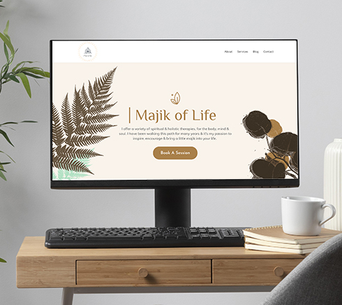 Majik of Life See full-size example websites ?